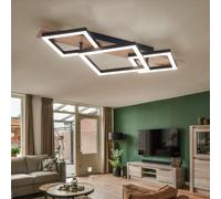 Lampada Letto Plafoniera Simil Legno LED Lampadario per Soggiorno