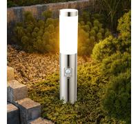 Lampada Luce Esterna Piantana Lampione Luci Sensore Movimento Intemperie LED [EEK: F]