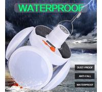 LAMPADA LUCE LED ESTERNO PORTATILE SOLARE CAMPEGGIO BATTERIA IMPERMEABILE