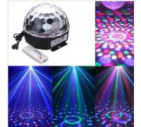 Lampada Luce LED Stroboscopica Effetti Strobo Palla da Discoteca Disco USB SD