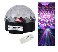 Lampada Luce LED Stroboscopica Effetti Strobo Palla da Discoteca Disco USB SD
