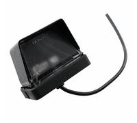 Lampada/luce targa rubbolite per rimorchi Ifor Williams ecc.