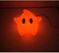 Lampada Luma Super Mario Galaxy - Stella LED USB con Interruttore - Arancione