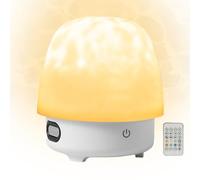 Lampada Luna | Luce notturna a LED con altoparlante | Illuminazione d'atmosfera a intensità regolabile tramite telecomando per camera da letto, camera da letto, ufficio, dormitorio adulto