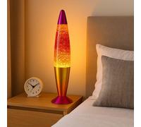 Lavalamp Lampada da Tavolo LED Luccicante Mood Light Orange Bunt H [EEK: Inaditato]
