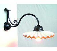 Lampada Margherita 1x60 Watt In Ferro Battuto Materiale elettrico e illuminazio