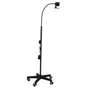 Lampada Medica da Pavimento per Visita ginecologica chirurgica, Rotazione a 360°, 7 W per Animali Domestici con Base Girevole a 5 Ruote, dimmerabile, per chirurgia, Animali Domestici, chirurgia