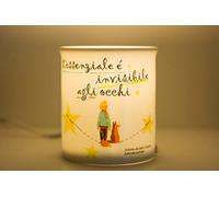 Lampada Meditathe luce - Le parole ci illuminano - Antoine de Saint-Exupéry - Il Piccolo Principe