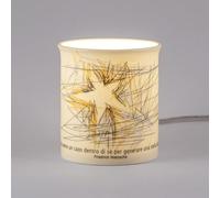 Lampada Meditathe luce - Le parole ci illuminano - Friedrich Nietzsche