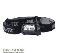 Mil-Tec LED, fari a 4 colori male Nero