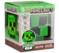 Lampada minecraft creeper in silicone ricaricabile 15 cm