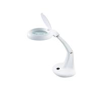 Lampada da tavolo per ingrandimento UNILUX Minizoom a led bianco 400108074