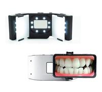Lampada mobile per fotografia dentale, Luce di riempimento orale a LED per odontoiatria, Attrezzatura per fotografia dentale, Ausilio per fotografia dentale, 6000-6500K regolabile, per salone di casa