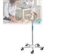 Lampada Mobile per Visita Ginecologica, Lampada da Visita Chirurgica LED per Ginecologia, Ambulatorio, Stomatologia, Otorinolaringoiatria, Rotazione a 360° Base in Acciaio Inossidabile
