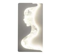Lampada Moderna a Monte a Parete, sconde murale da 18 W Dimmabile Dimpabile Sconce ACRILICA LED ACRILICA LED Molto Alimenti INFITE INFITE INFITE INFIERE per LA Camera del SOGGIORO Camera BADICE