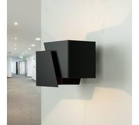 Lampada Moderna Design G9 Nera Per Corridoio Scala Illuminazione Indiretta