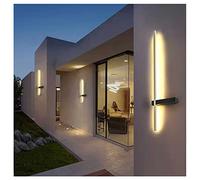Lampada Moderna per Esterni, Lampada da Parete a Striscia Lunga, Lampada Decorativa per Giardino, Applique a LED, per Patio, Veranda, Comodino della Camera da Letto, Villa.