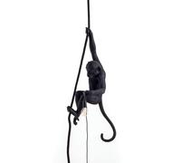 Seletti Monkey With Rope Plafoniera Da Esterno Nera