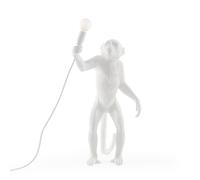 Seletti Monkey Standing Lampada Da Tavolo Bianca