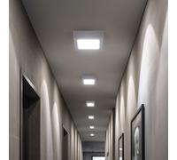 Lampada Montaggio Soffitto Plafoniera Pannello Quadrati LED Lampada da Pavimento [EEK: E]