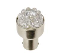 12V Lampada Multi-Led 11 Led - (R10W) - BA15s - 1 pz - D/Blister - Rosso