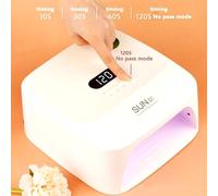 Lampada Nails Led UV Ricaricabile Gel Unghie 48 W Ricostruzione Professionale