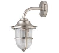 Lampada Nave Di Ottone Vetro Inossidabile H :3 1cm Lanterna Esterno Casa Cortile