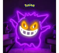 Lampada Neon Gengar Luce da Muro Pokémon Camera Studio Gaming Geek Insegna LED [EEK: A+++]