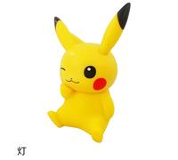 Lampada Notte Pokemon Pikachu LED Bulbasaur Eevee Action Figure Regalo Bambini 3