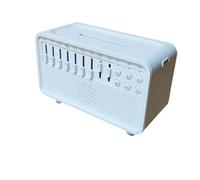 Lampada notturna e umidificatore per aromaterapia con illuminazione morbida e musica per camera da letto o soggiorno