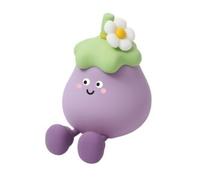 Lampada notturna in silicone InnoGIO GIOeggplant