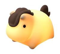 Lampada notturna touch control - notturne pony, luce LED, dimmerabile, ricaricabile tramite USB, morbido silicone, decorazione per camera da, soggiorno, graziosa lampada a forma di cavallo