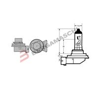 LAMPADA OSRAM NIGHT BREAKER UNLIMITED H11 12V 55W PGJ19-2