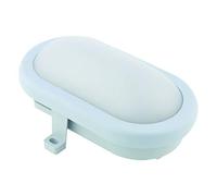Lampada ovale a LED, 10 Watt, 700 lumen, IP54, grigio