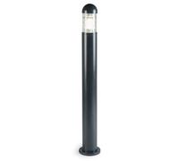 Lampada Paletto Alto per Giardino Colore Grigio per Esterno Linea Torch Livos