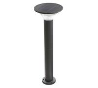 Lampada paletto segnapassi a LED in alluminio con ricarica solare e accensione automatica 2W Sunny