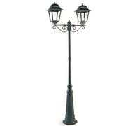Palo Alto Maxi Due Luci E27 Sovil Amalfi Nero - 987/06