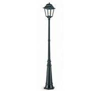 Lampada Palo Alto per Giardino Colore Nero per Esterno Linea Maxi Quadrata