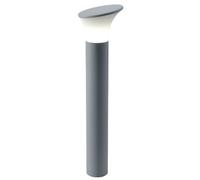 Lampada Palo Paletto a Taglio per Giardino Colore Alluminio per Esterno Linea