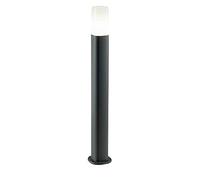 Palo Basso Da Esterno H70Cm Stem Alluminio E Materie Plastiche Grigio 1 Luce E27