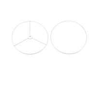 Lampada Paralume Anello 250mm Diametro Paralume Supporto Cornice 1 Set