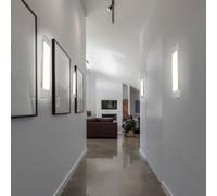 Lampada Parete da Corridoio Movimento per Scale Metallo LED Lunghezza 30cm 4er [EEK: E]