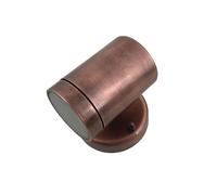 Lampada Parete da Incasso Ottone Vetro 10 CM Alto IP64 Rame Antico GU10 Luci