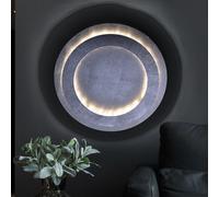 Lampada Parete da Plafoniera Allungabile Metallo Argento Bianco Caldo LED D 24cm [EEK: Non valutato]