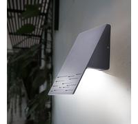 Lampada Parete Esterna da Giardino LED Alluminio Patio Porta Luce Grigio