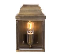 Lampada Parete Esterna Lanterna Ottone 1 Fiamma Applique per IP44 Cortile E27 [EEK: Non valutato]