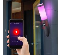 Lampada Parete Esterna Piantana Smart LED Sensore di Movimento Alexa da Giardino [EEK: G]