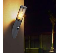 Lampada Parete Esterna Sensore di Movimento Fiaccola Lampada Patio 1 Fiamma LED [EEK: E]