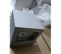 LAMPADA PARETE HOMEGA-MARINO CRISTAL CUBO BIEMISSIONE LED MODELLO TITANO IP55.
