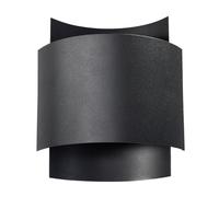 Lampada Parete Interno Nero 23 CM Alto Up Down Metallo G9 Wandleuchte Corridoio